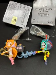 ワンピース フィギュアキーホルダーvol.7 全2種 ナミ ブルック