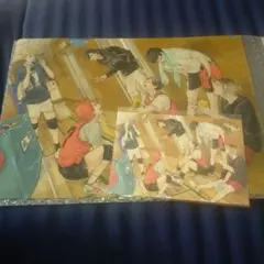 あ*ん様 ハイキュー A4クリアファイル ポストカードセット ジャンプgiga