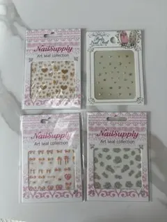 ネイルアートシールセット 4点