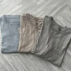 シンプルTシャツ　3枚セット　130のサムネイル