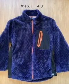 ワークマン　フリースジャケット サイズ140 ネイビー　キムタクさん着用