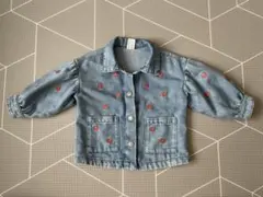 【美品！！】H&M デニムジャケット　80cm