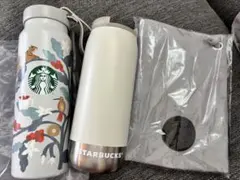 中国限定】新品未使用スタバ Starbucks ステンレスボトル ポーチセット