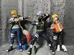 NARUTO フィギュア ミナト カカシ ボルト 3体セット