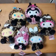 サンリオキャラクターズ　ギャルらび　BIGぬいぐるみ　全6種コンプリート