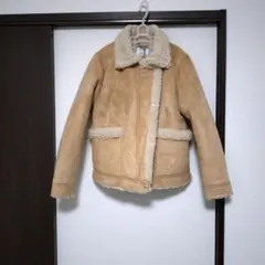 最終値下中！ZARAキッズ164㌢　ボアジャケット　新品未使用　タグ付