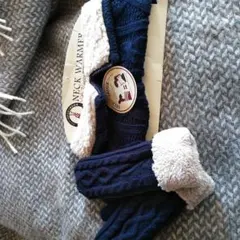 手袋 　ネックウォーマーとミトンの手袋セット