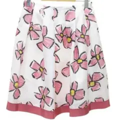 M'S GRACY 花柄フレアスカート 38