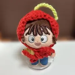 訳あり品】いちご ボンネット② 8cm ほわぬい 忍たま ぬい服 - メルカリ