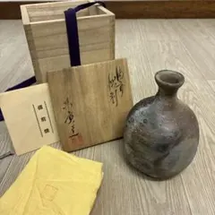 □備前焼 窯変三角備前徳利 中村和樹 - メルカリ