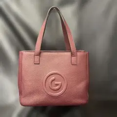 GRES PARIS レザー ハンドバッグ トートバッグ ボルドー - メルカリ