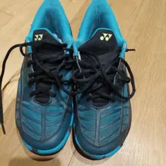 YONEX バドミントンシューズ ブラック/ブルー