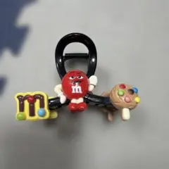 M&M's ヘアクリップ レッド クッキーデザインのサムネイル