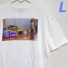 【訳あり】トイストーリー　Tシャツ　新品タグ付き　Lサイズ　ウッディ　フォーキーのサムネイル