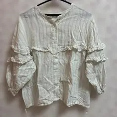 niko and... フリル付きシャツ Mサイズ