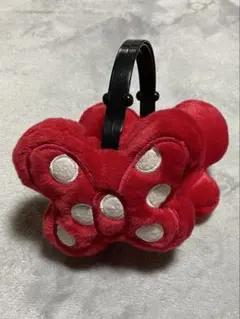 ディズニー 　イヤーマフ　耳当て　ミニー　リボン　ドット　激レア　廃盤品
