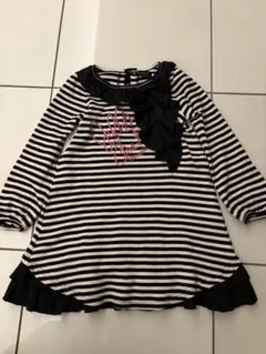 JILL STUART ストライプフリルワンピース 120cm