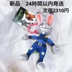 新品 ディズニー ズートピア プラフックマスコット ジュディポップス
