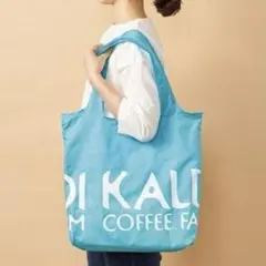【最終値下げ！】カルディー　エコバッグ　水色