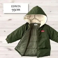 EDWIN エドウィン／中綿ジャケット 裏ボア カーキ 95cm .のサムネイル