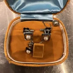 k*i様 HELIOS シルバー カフスボタン ピアスセット