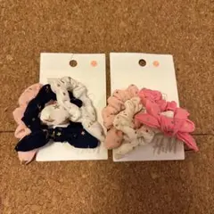 H&M シュシュ 3個セット 星柄 ドット柄