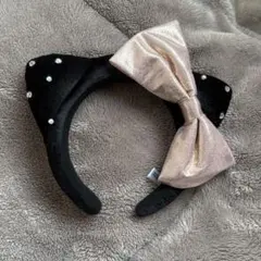 猫耳リボン付きカチューシャ USJ