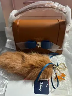 新作 サマンサベガおしゃれキャットマリートゥルーズミニショルダー＆ファーチャーム