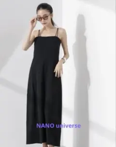 ◇ NANO universe Ｗストラップカップ付きキャミソールワンピース◇のサムネイル