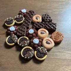 お菓子モチーフ デコレーションパーツ 20個セット
