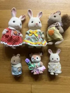 シルバニアファミリー　6個セット