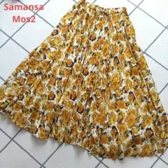 Samansa Mos2 　花柄サーキュラースカートのサムネイル