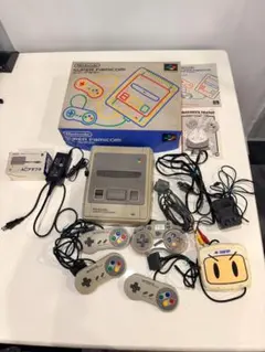 Nintendo スーパーファミコン 本体コントローラーセット 動作確認済み