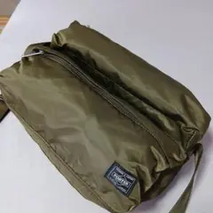 ポーター×ミズノ　カーゴ　ゴルフシューズケース　カーキ×オレンジ ポーター×ミズノ カーゴ ゴルフシューズケース カーキ×オレンジ - メルカリ