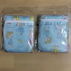 新品 スヌーピー エコバッグ 2個セット