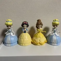 ディズニープリンセス フィギュアセット 4体 シンデレラ 白雪姫 ベル