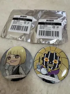 BLEACH 中外カフェ　缶バッジ2点セット