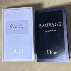 Dior 香水 サンプル 2点セット ミスディオール ソヴァージュ 未使用