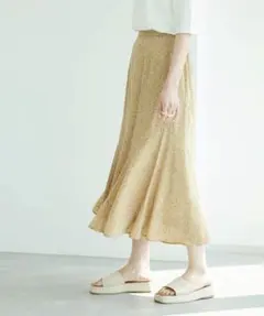 ROPÉ PICNIC　ロペピクニック 小花柄マーメイドスカート