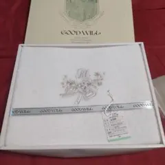 GOOD WILL　マイヤーシーツ　150cm×250cm シミあり