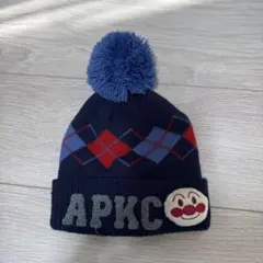 アンパンマン ニット帽 Sサイズ ネイビー