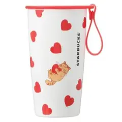 スターバックス バレンタイン2025カップシェイプステンレスボトル355ml