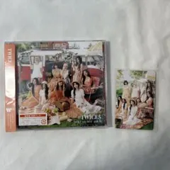#TWICE5 通常盤 CD TWICE #5 アルバム　トレカ付