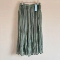 新品　組曲　エスパンディシアープリーツスカート