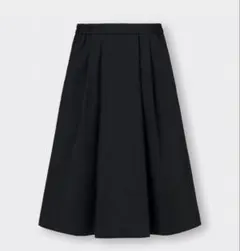 GU タックフレアミディースカート　M