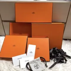 エルメス ギフトボックス オレンジ 4箱 - メルカリ