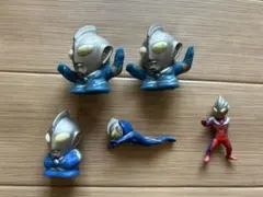 ウルトラマン　指人形　フィギュア
