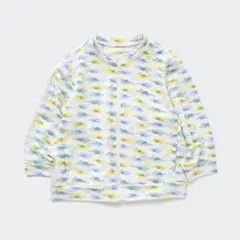 UNIQLO エアリズムUVカットメッシュブルゾン 長袖　恐竜