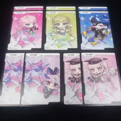 Xross Stars クロスタ1月プロモPRプレイポイント5種各2枚セット。