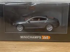ミニチャンプス 1/64 ベントレー コンチネンタルGT ミニカー グレーのサムネイル